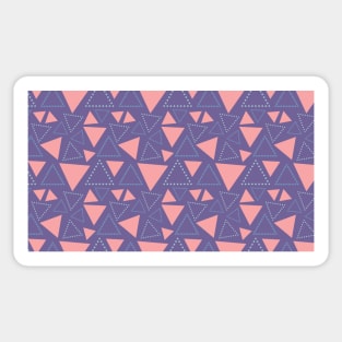 Triangle Seamless Pattern 016#002 Sticker